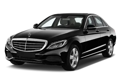 Luxury Black Sedan Automobile Illustration