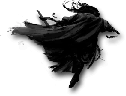 Mysterious Cloaked Figure