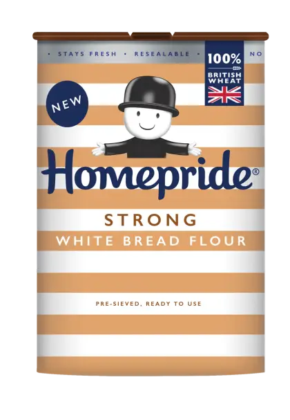 Homepride Strong White Bread Flour Packaging
