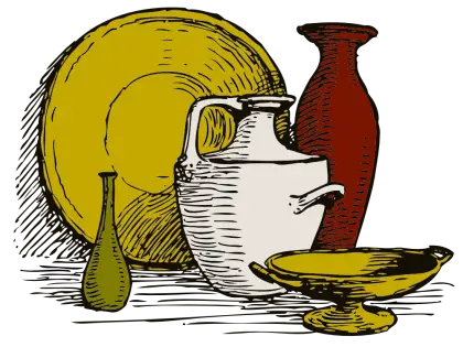 Antique Pottery and Dishware Collection