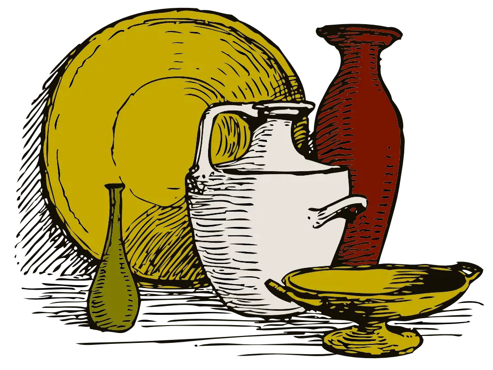 Antique Pottery and Dishware Collection