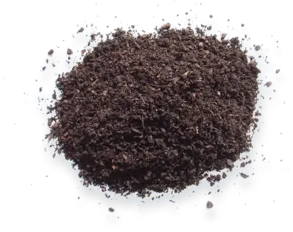 Pile of Organic Dark Soil for Gardening