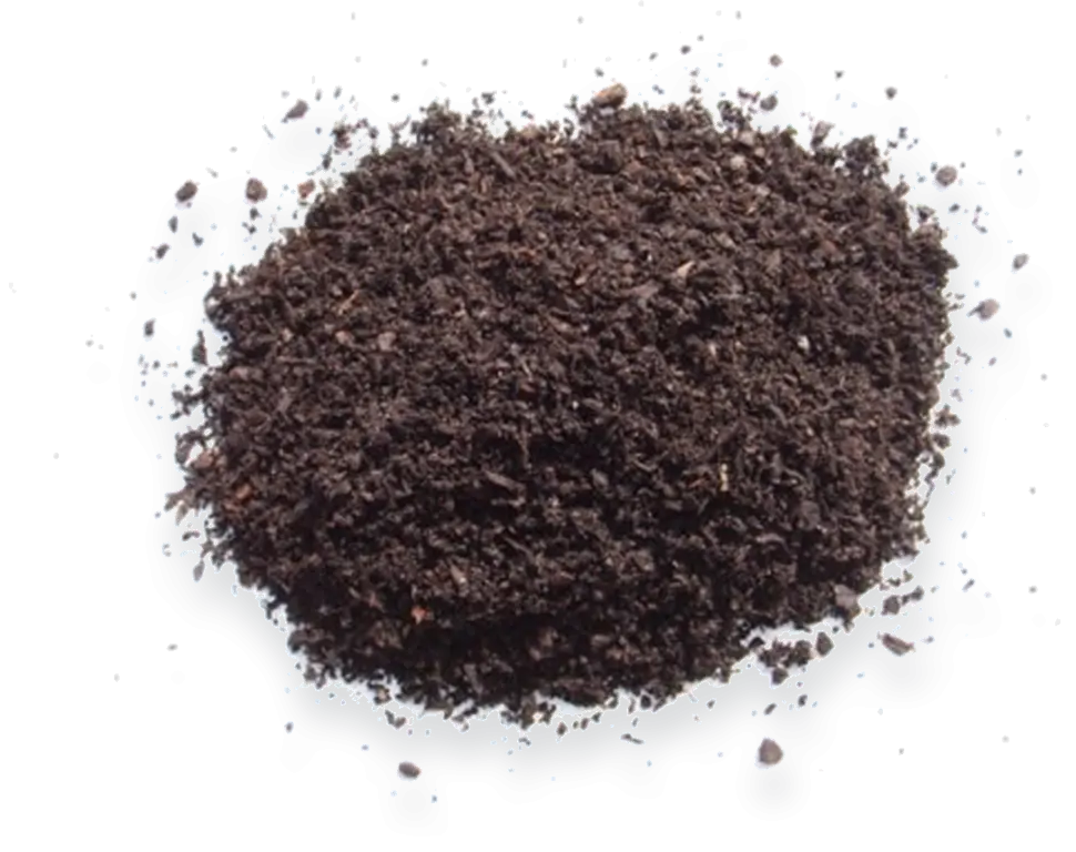 Pile of Organic Dark Soil for Gardening