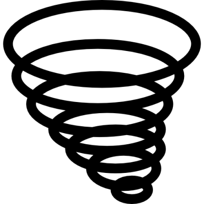 Tornado Weather Symbol Icon
