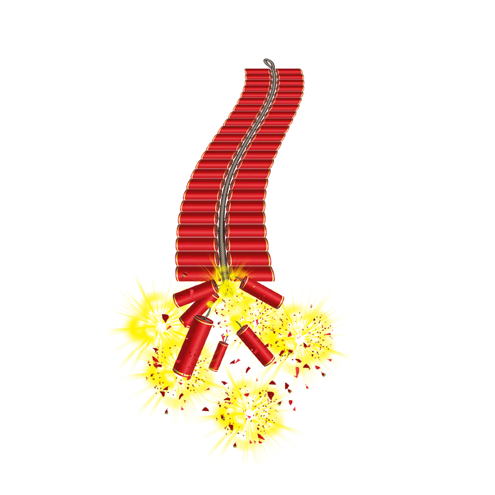 Firecrackers with Explosions