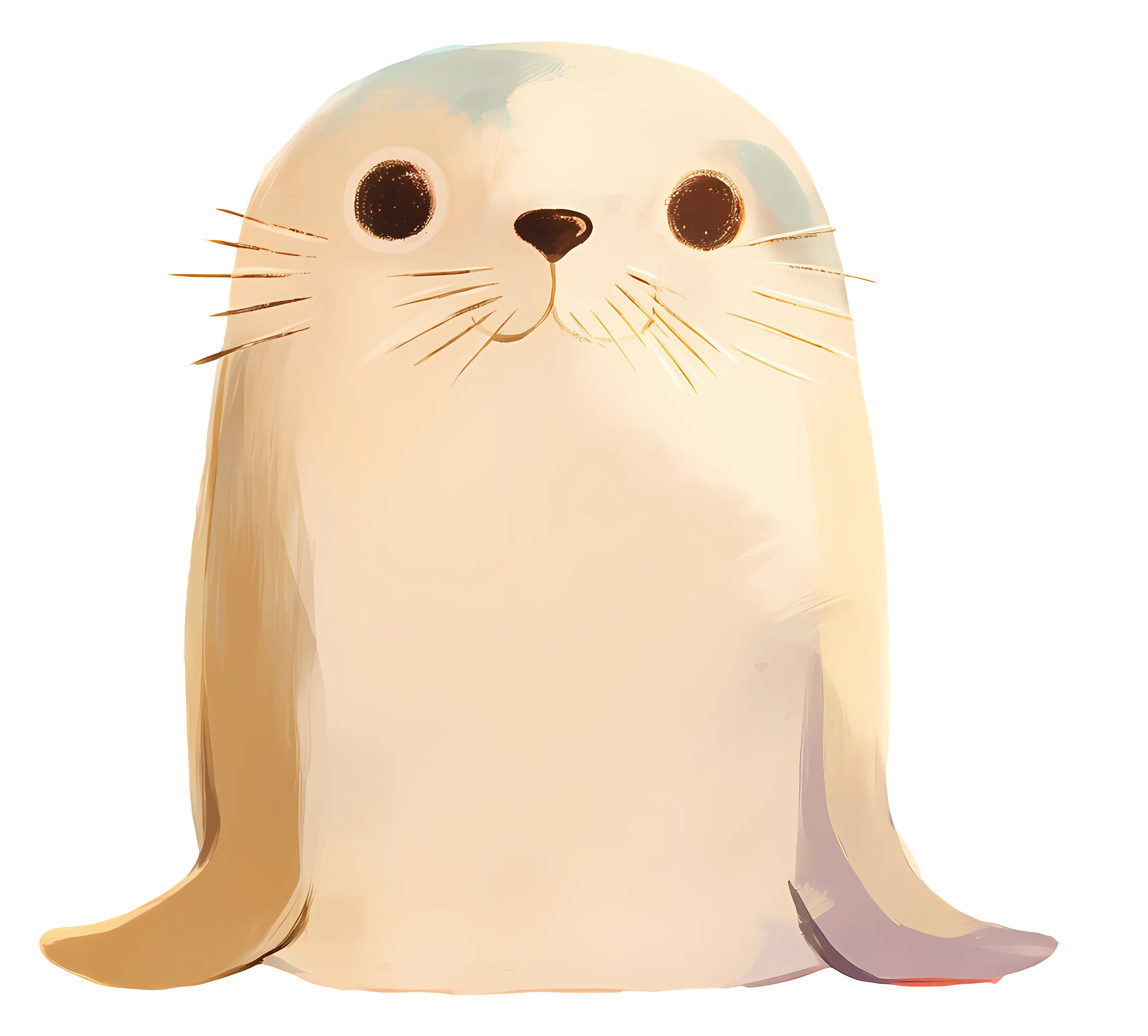 Cute Seal with Whiskers