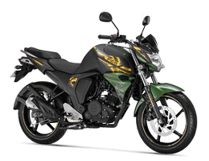 Green Sports Motorcycle