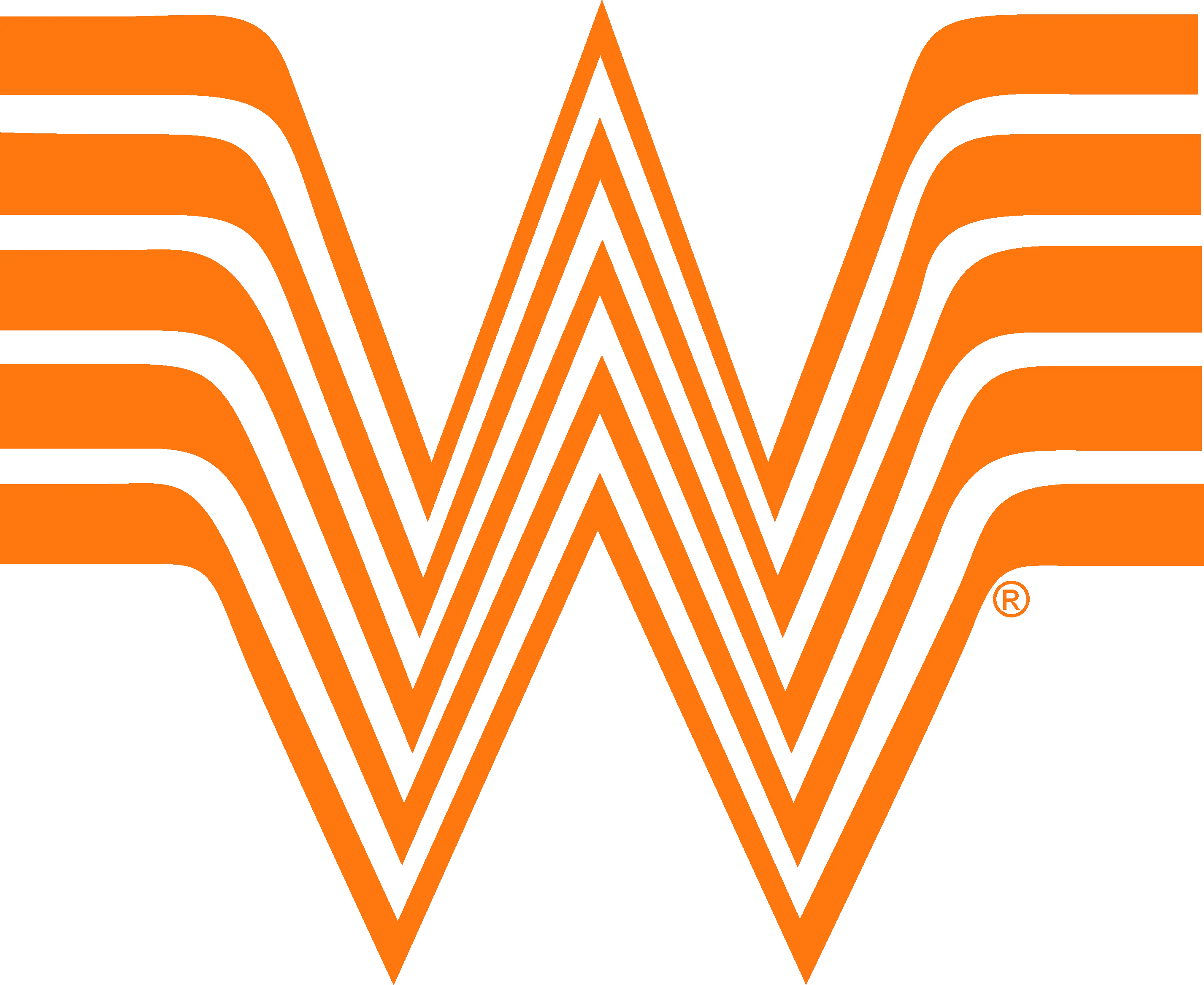 Orange W Logo Design