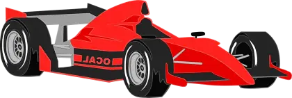 Red Racing Car