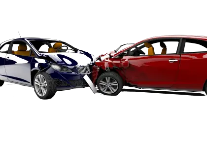 Severe Car Accident Involving Two Vehicles