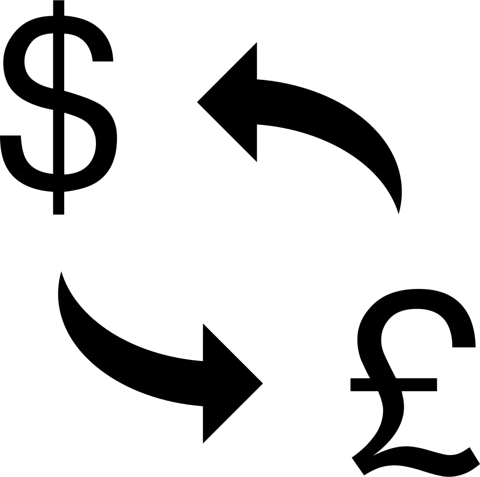 Currency Exchange Symbol Illustration