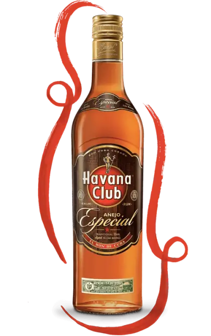 Havana Club Rum Bottle