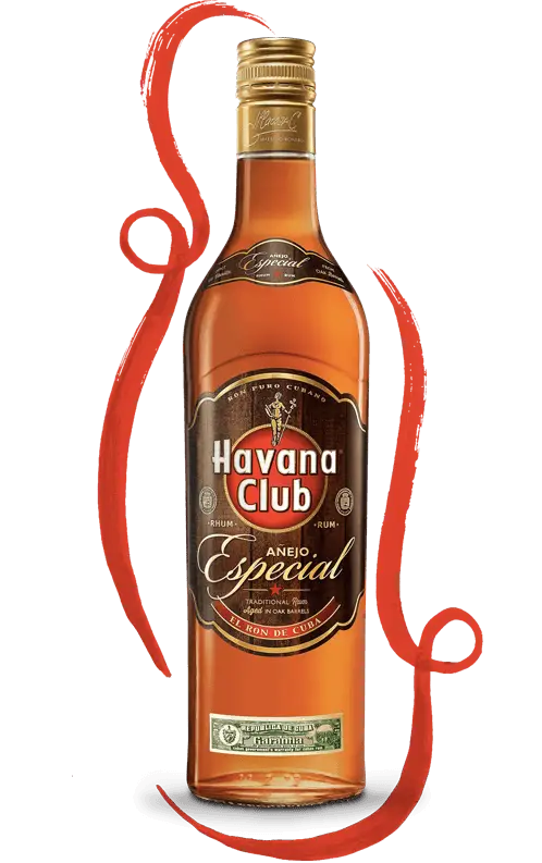 Havana Club Rum Bottle
