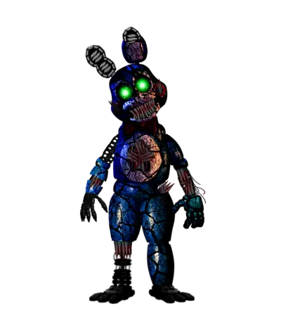 Creepy Robot Character