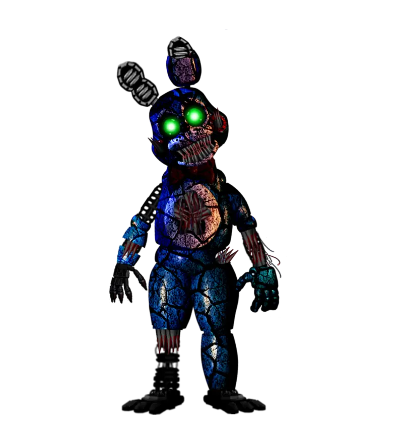 Creepy Robot Character