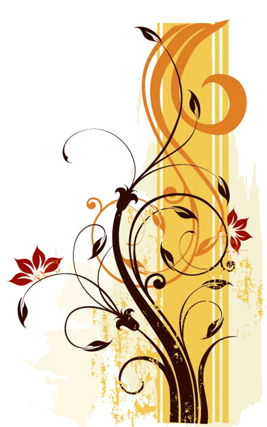 Floral Abstract Design