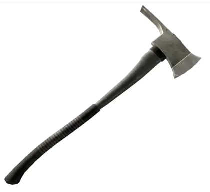 Firefighter Axe with Black Handle