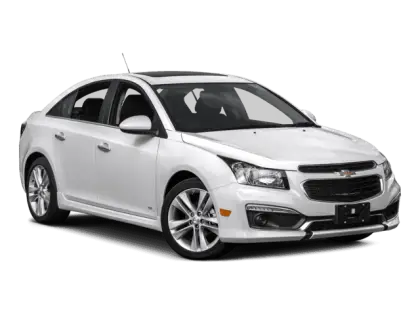 Modern White Sedan