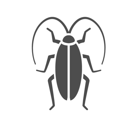 Cockroach Icon Illustration