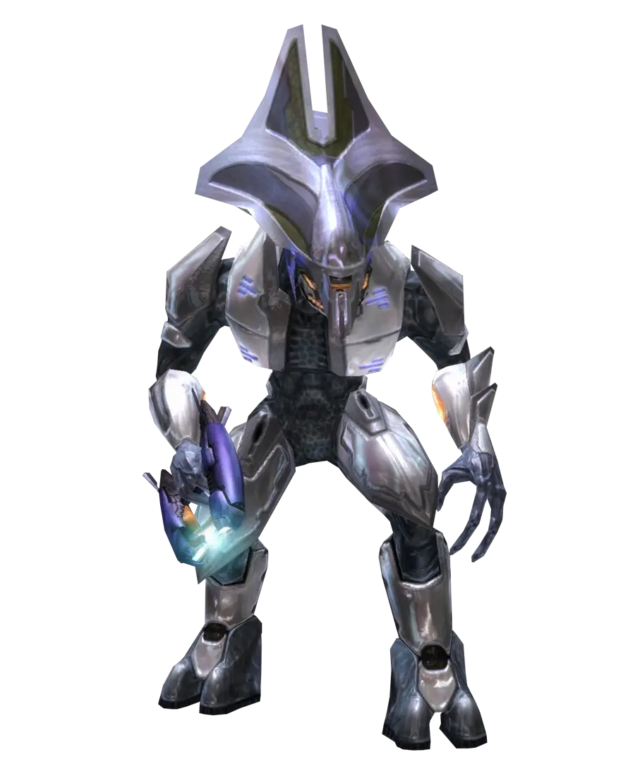 Sci-Fi Alien Warrior in Futuristic Armor