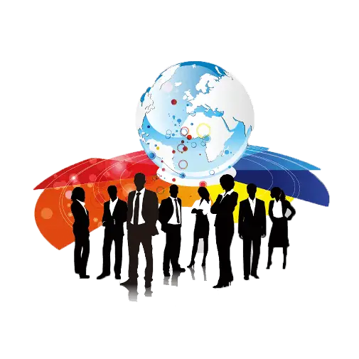 Global Business Team Illustration