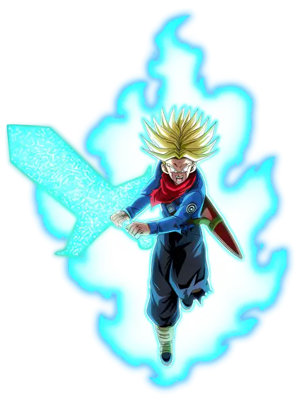 Anime Warrior with Glowing Sword