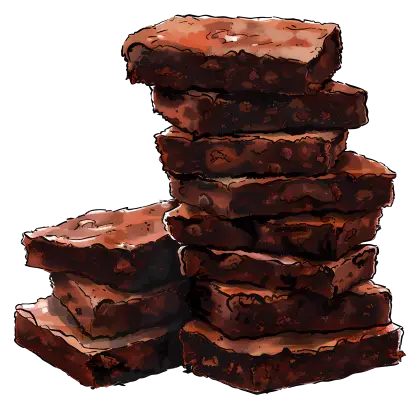 Stack of Delicious Chocolate Bars