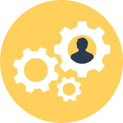 User and Gear Settings Icon