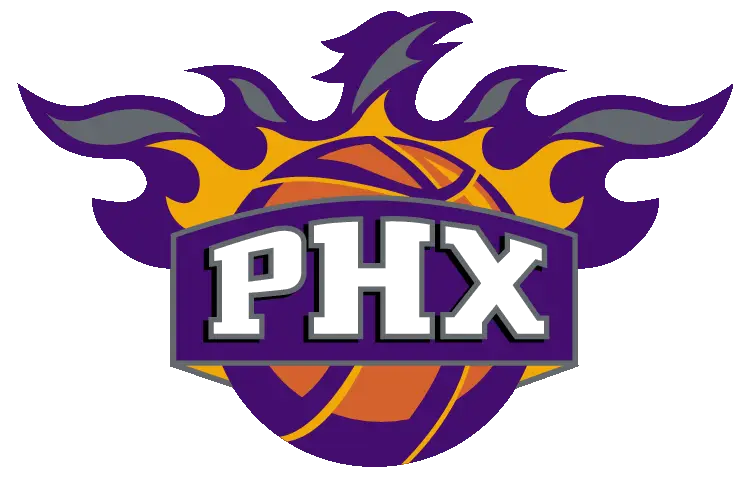 Basketball Flame Logo with Dynamic Design