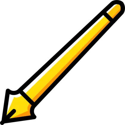 Yellow Pencil Illustration