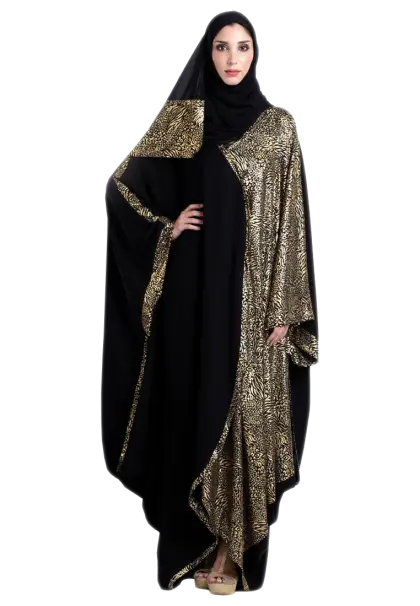 Elegant Black Abaya Dress
