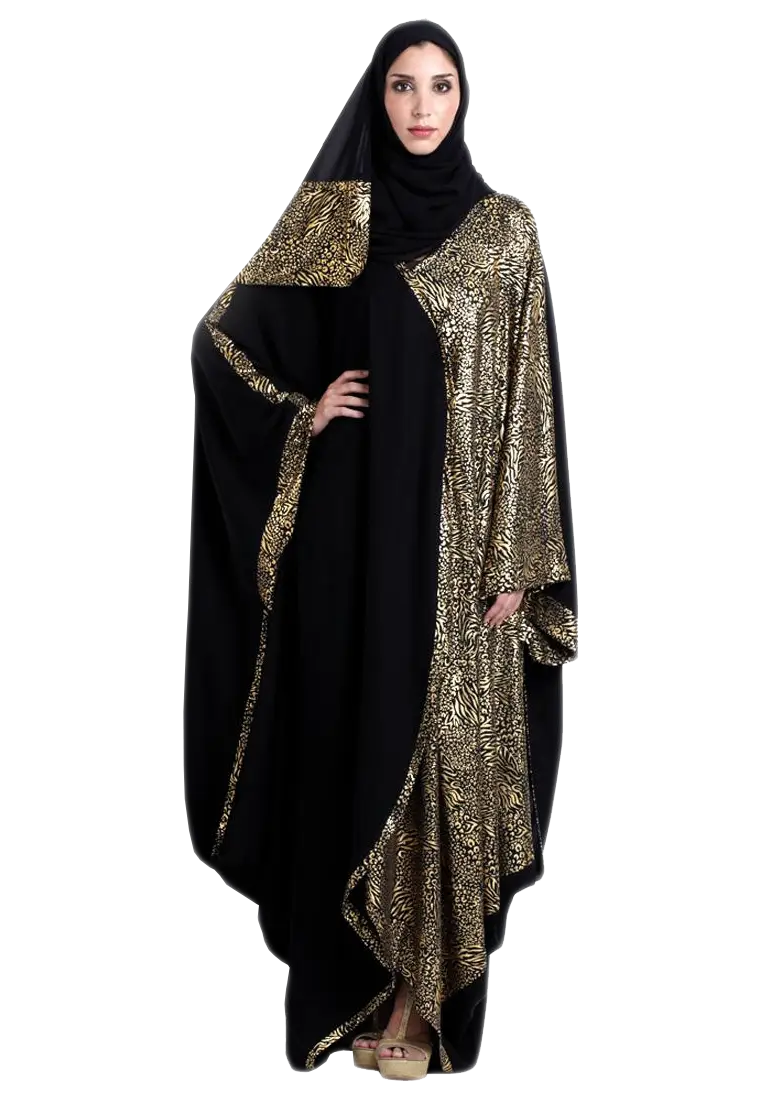 Elegant Black Abaya Dress