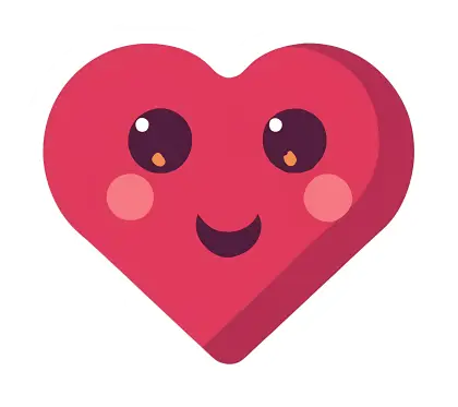 Smiling Heart Emoji