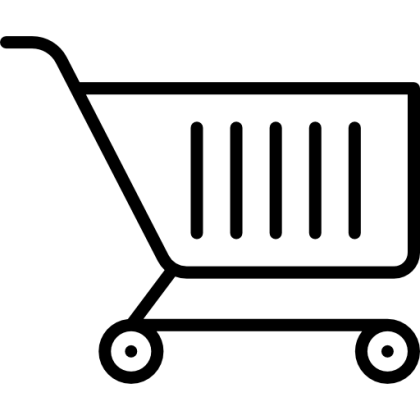 Shopping Cart Icon for Retail and E-commerce