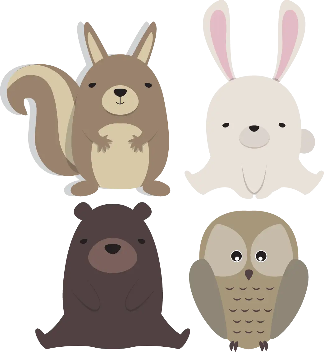 Cute Cartoon Animals