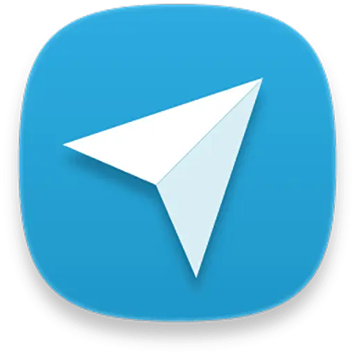 Telegram Messaging App Logo