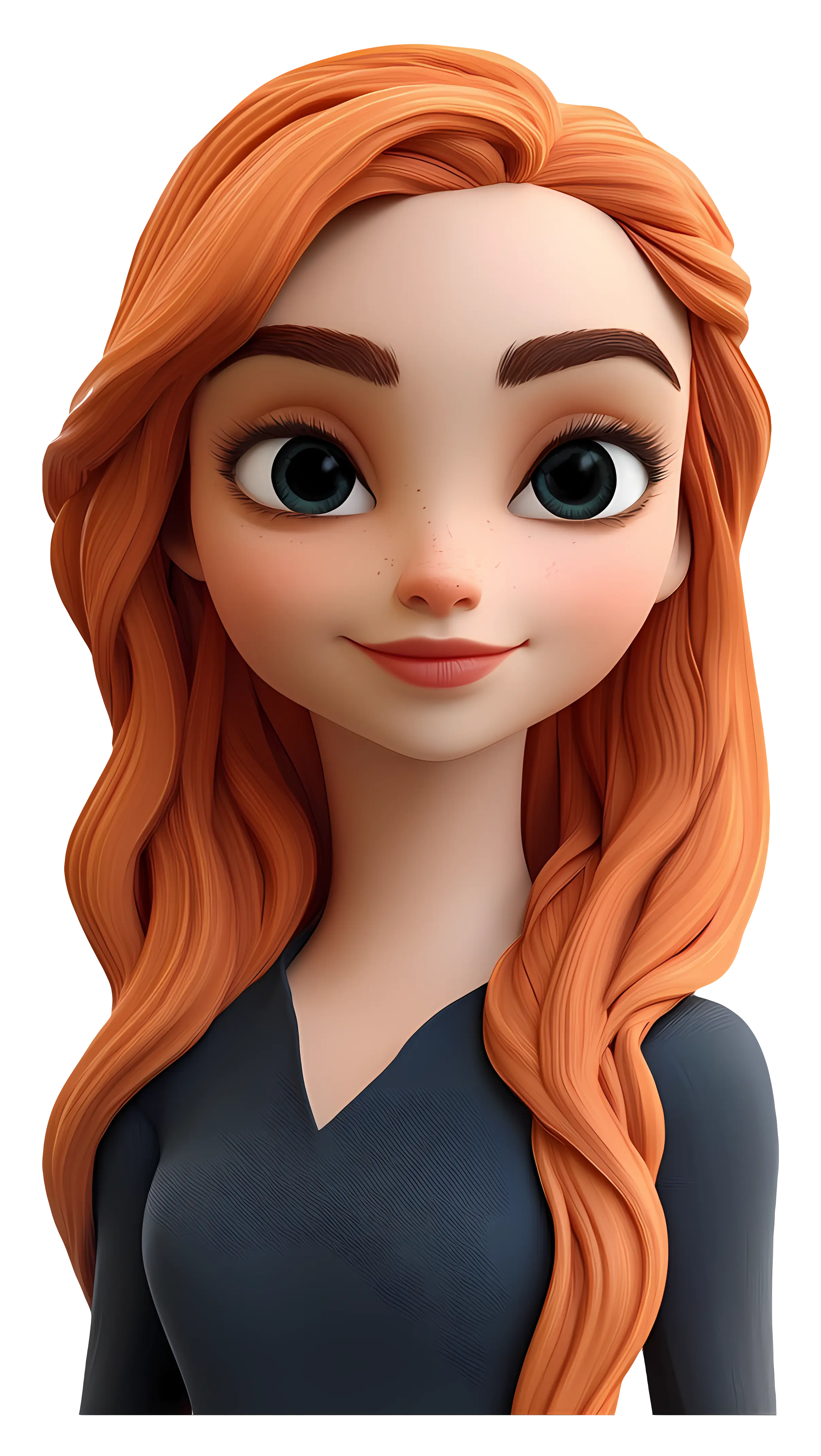 3D Redhead Animation