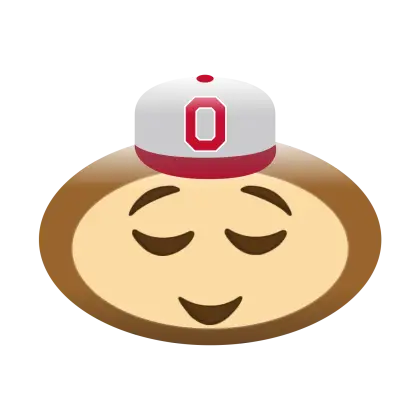 Emoji with a Cap and Smiling Face