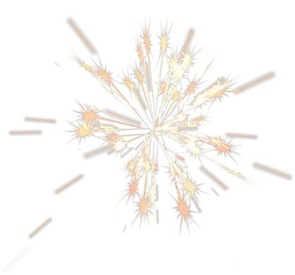 Sparkler Explosion Illustration for Celebrations