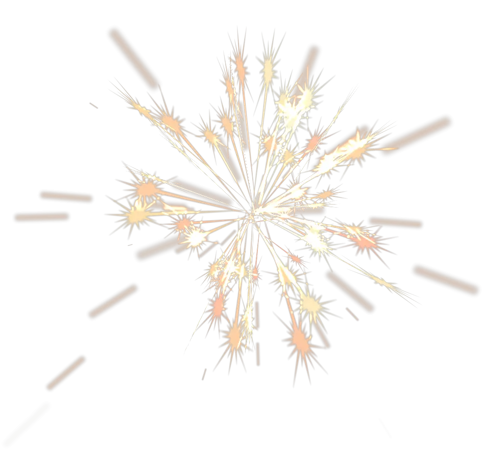 Sparkler Explosion Illustration for Celebrations