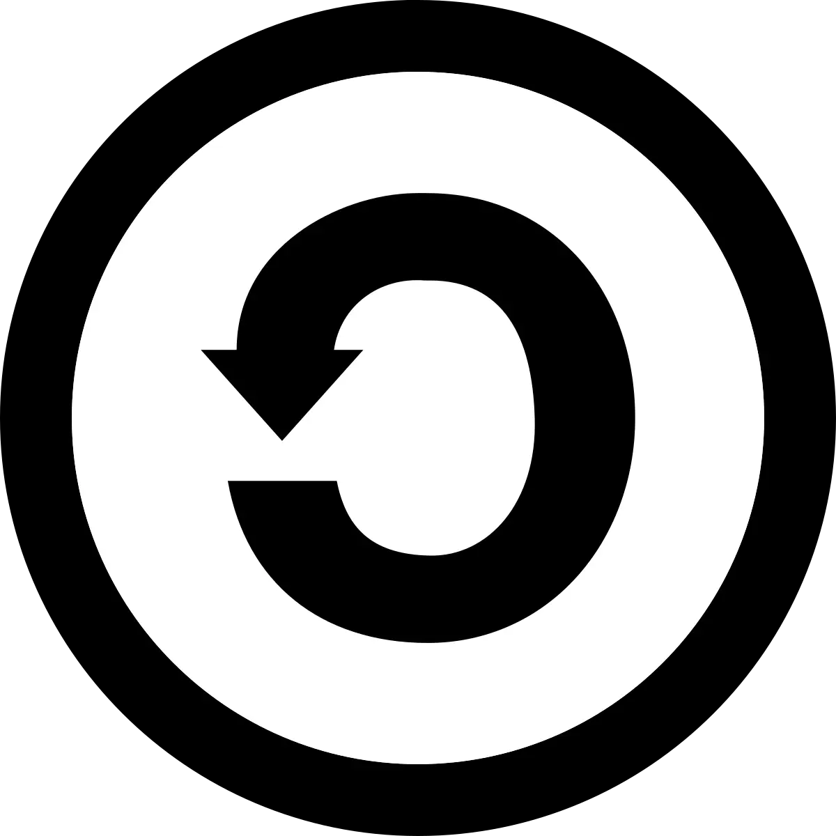 Circular Refresh Arrow Logo