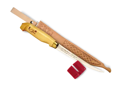 Wooden Handled Knife with Sheath