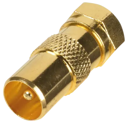 Gold Coaxial Connector
