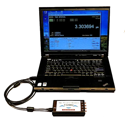 Laptop with Connected Device