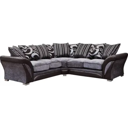 Cozy Gray Sectional Sofa for Modern Living Room