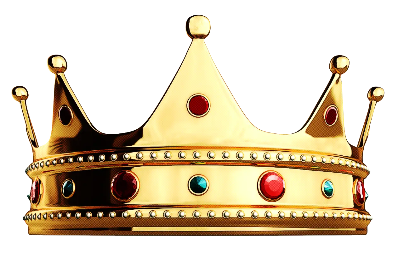 Golden Crown with Gemstones