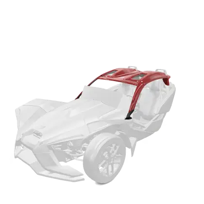 Red Roof Accessory for Car