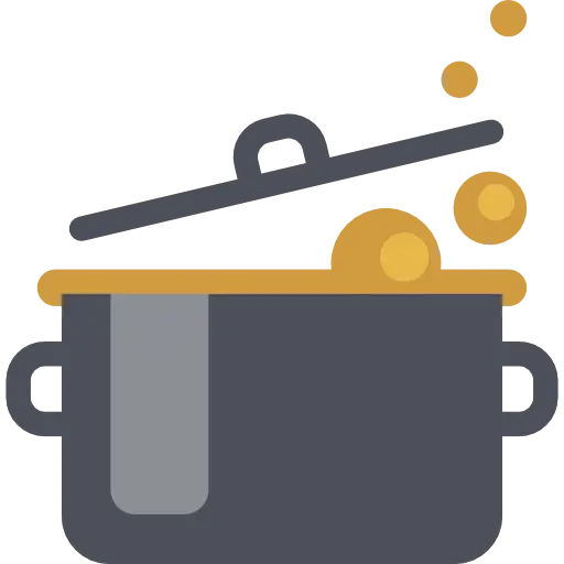 Boiling Pot with Steam