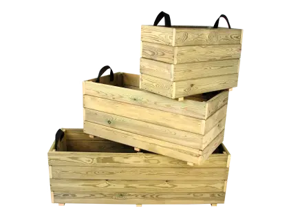 Stacked Wooden Crates