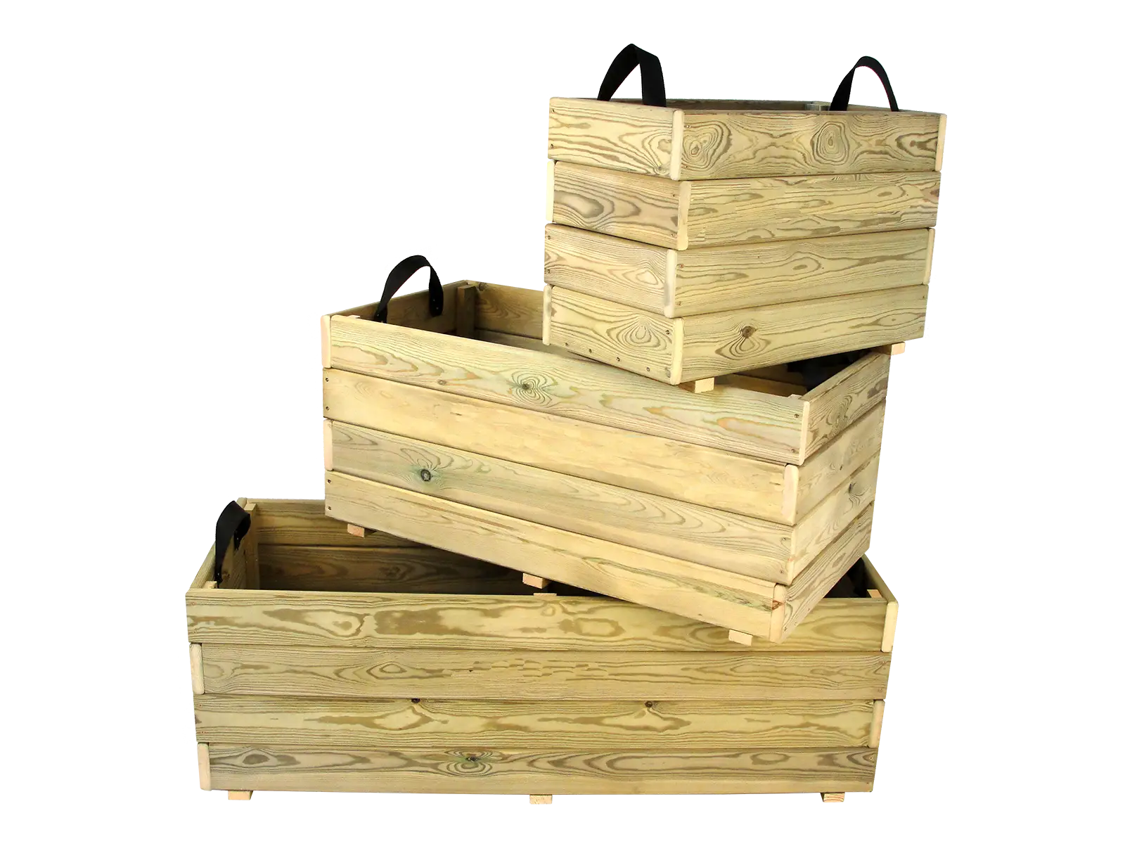 Stacked Wooden Crates